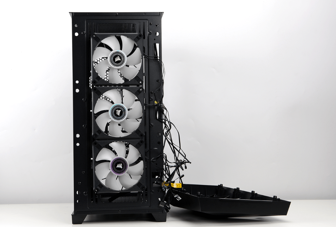 实用又好看带显示屏的海盗船h150ielitelcd一体水冷装机实测