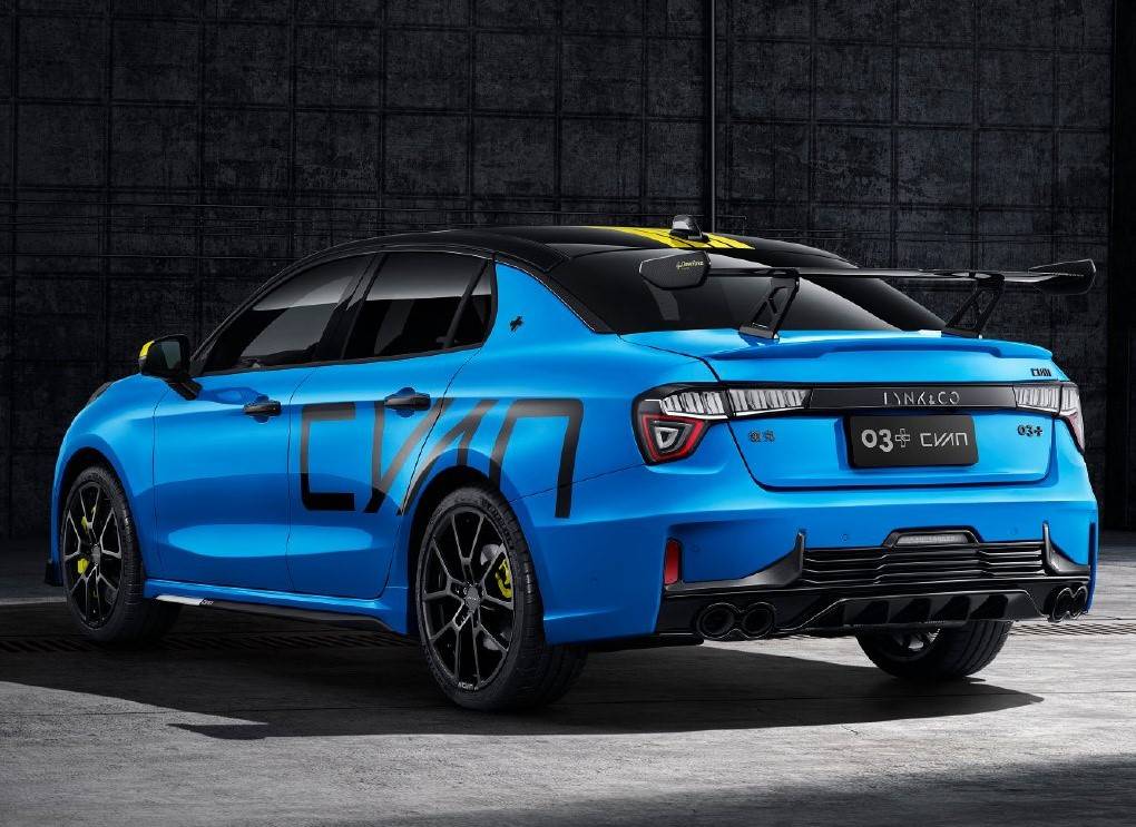 原厂改装车领克03cyan定制版