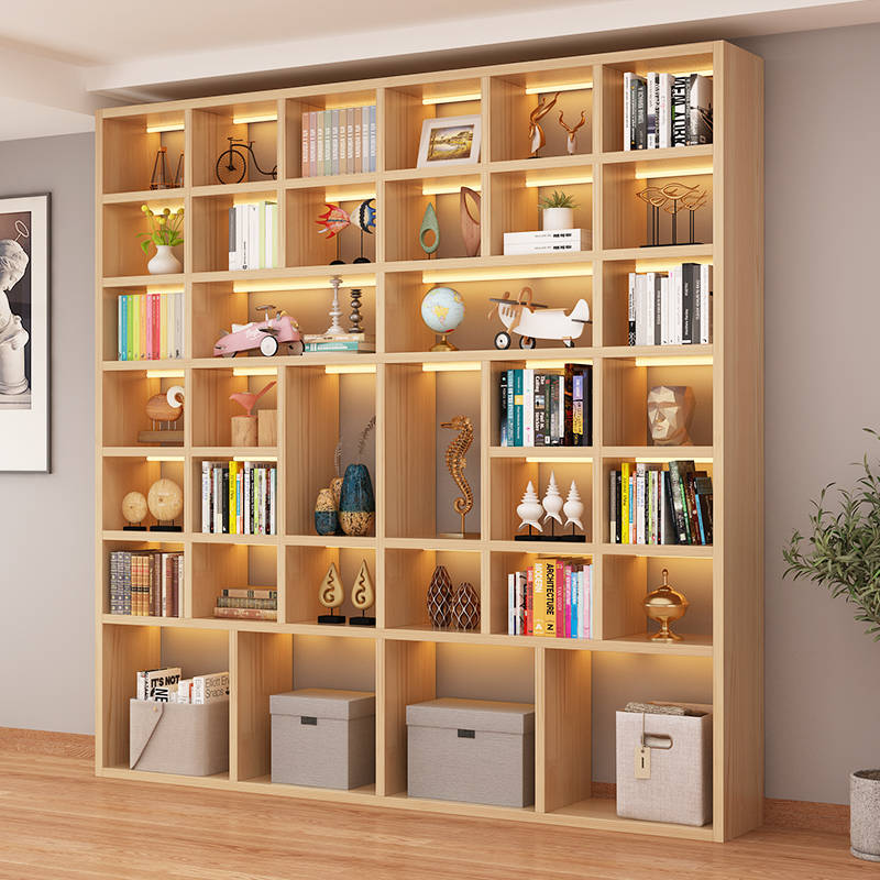 书架_板材_独立式