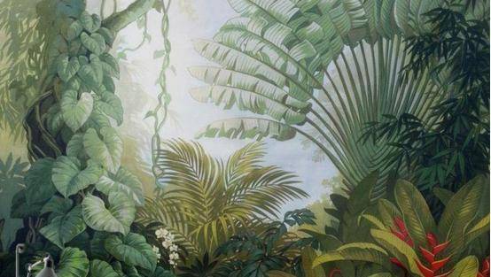 白垩纪的植物卡通图片图片