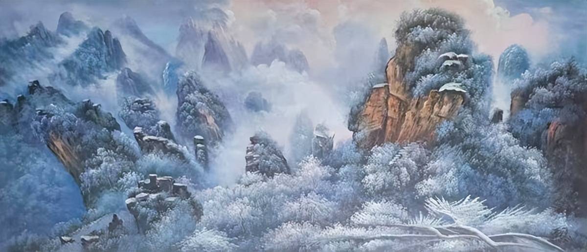 最具有收藏价值的油画艺术家:管俊油画艺术作品欣赏_中国_艺术品_美术
