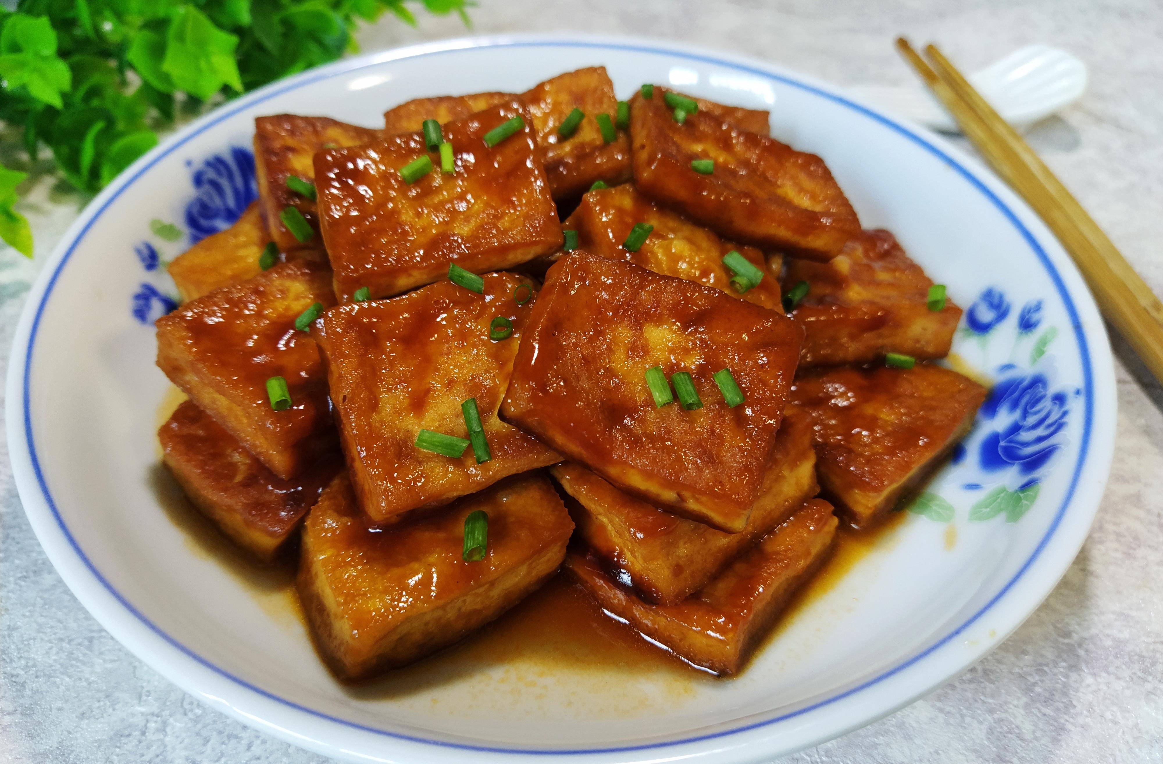 教你豆腐最简单家常的做法，酸甜开胃，外酥里嫩，超下饭_备用_茄汁_陈醋