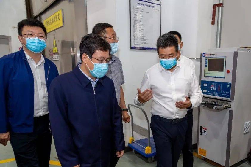 辽宁省副省长省政府党组成员姜有为调研联东u谷浑南高新装备产业园