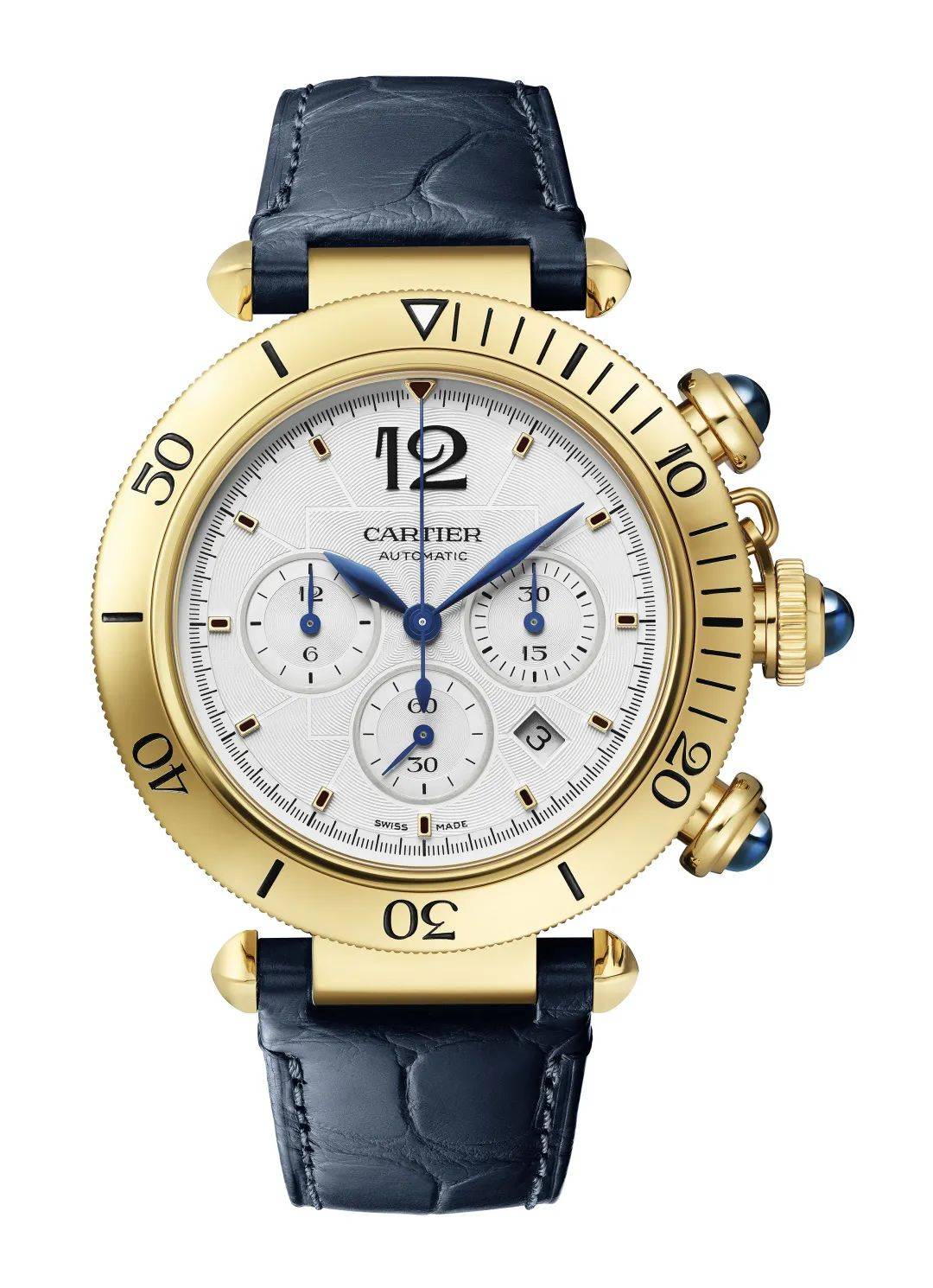 原创王嘉尔都钟情的卡地亚pasha手表九宫格强势回归