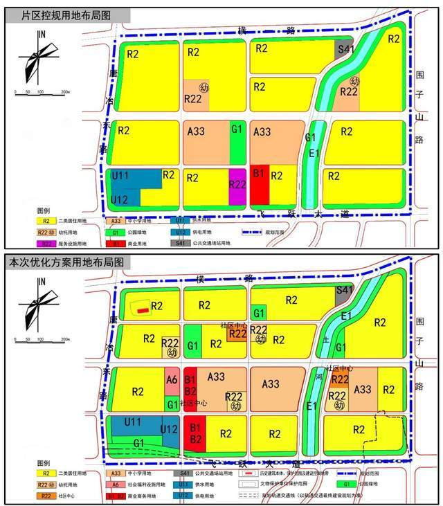 唐冶片区规划图图片