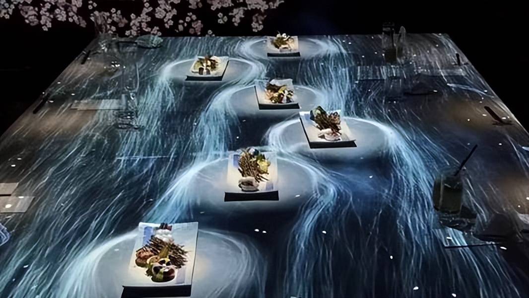 全息投影餐厅——打造新型感官餐厅_光影_美食_味觉