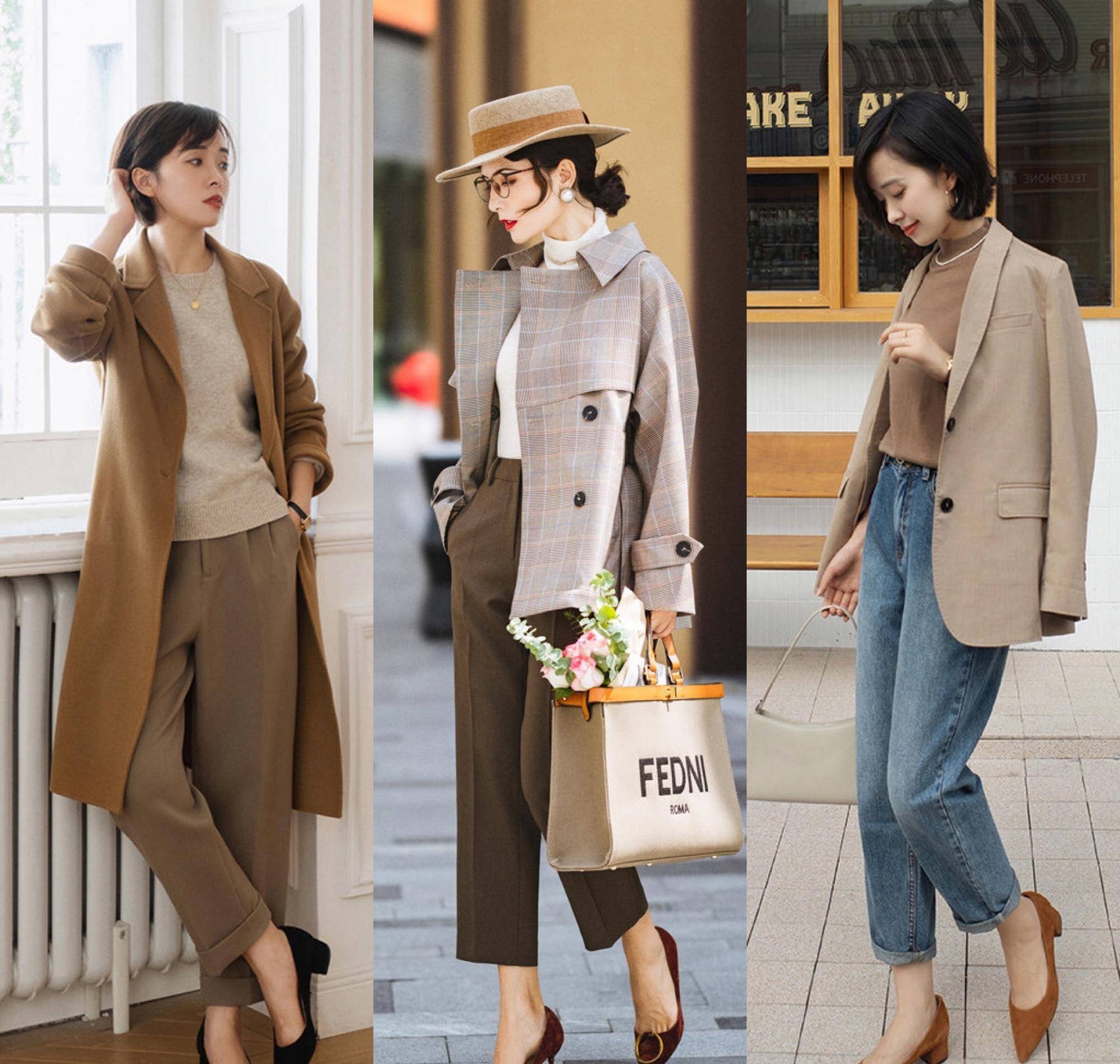 春天里无法拒绝的优雅轻熟风穿搭,照着穿知性大方有气质_上半身_颜色