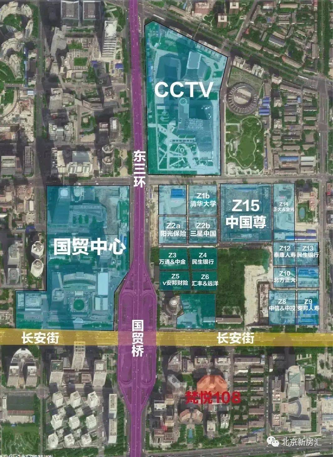 北京cbd最新规划效果图图片