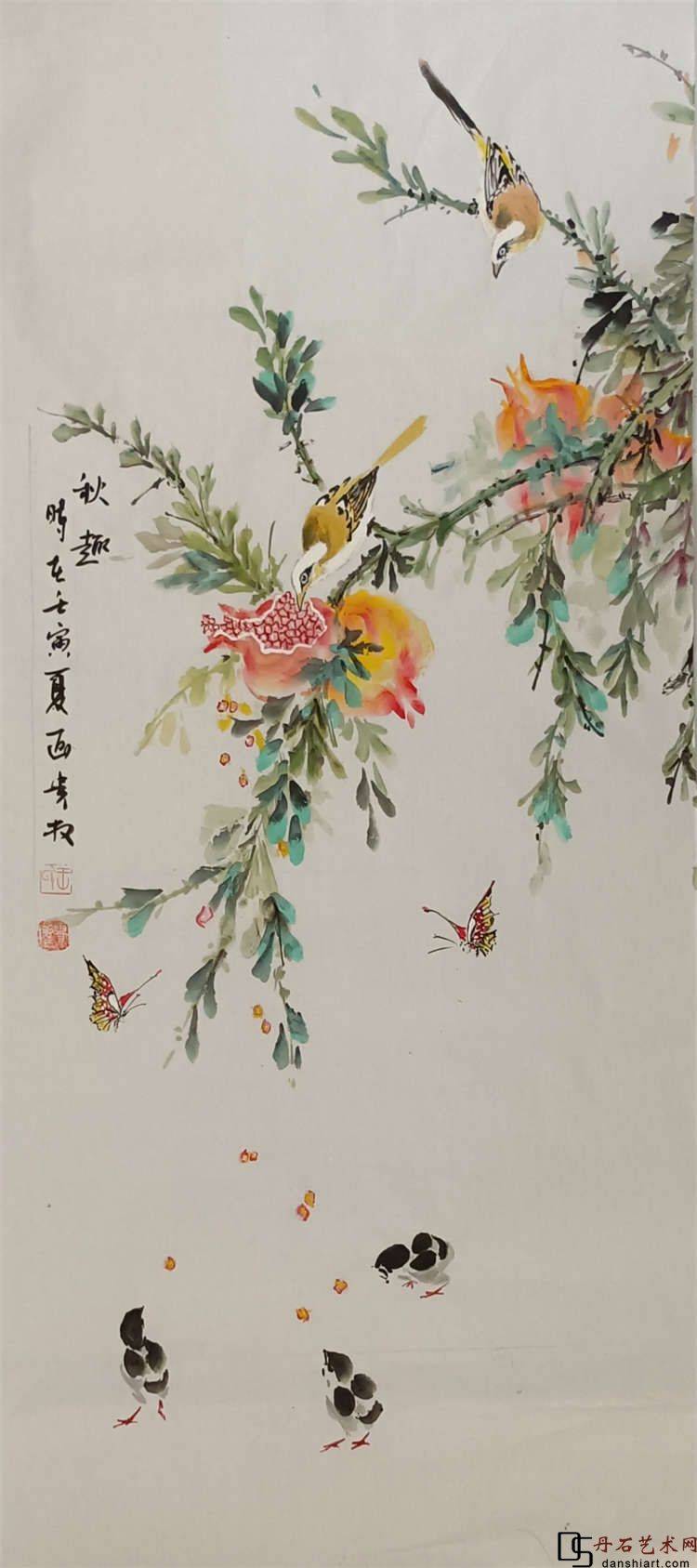 王贵权花鸟画图片