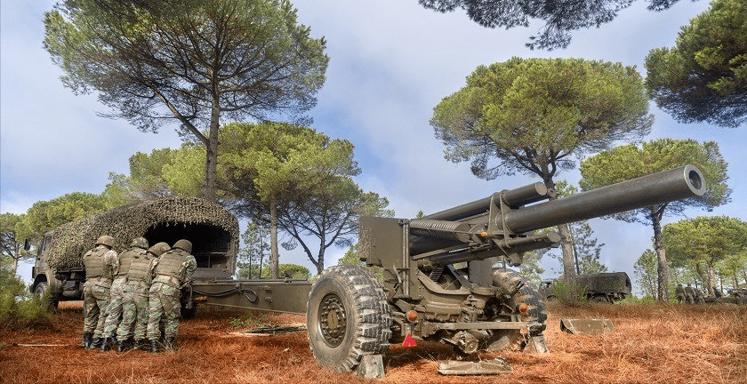24门m114a1155毫米榴弹炮,于1939年设计定型生产,在二战时期发挥了