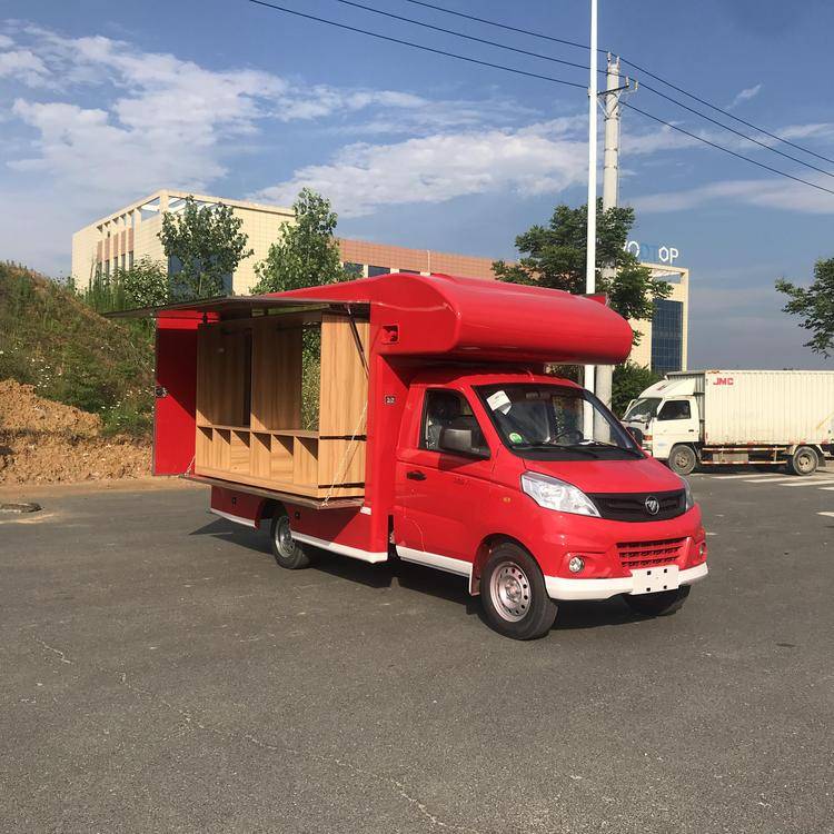 流动快餐车 多功能户外贩卖冰淇淋奶茶小吃车