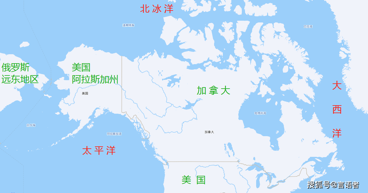 阿拉斯加湾地图图片