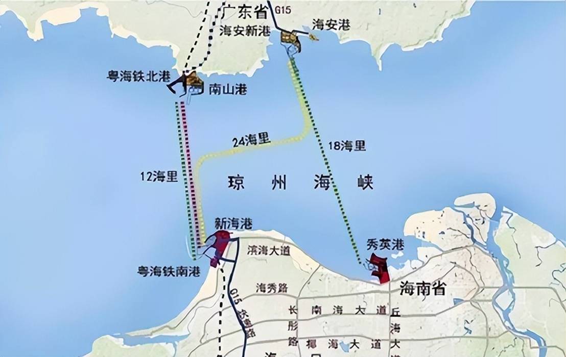 瓊州海峽僅19公里寬,為何不建另一座港珠澳大橋_海南島_我國_海南省