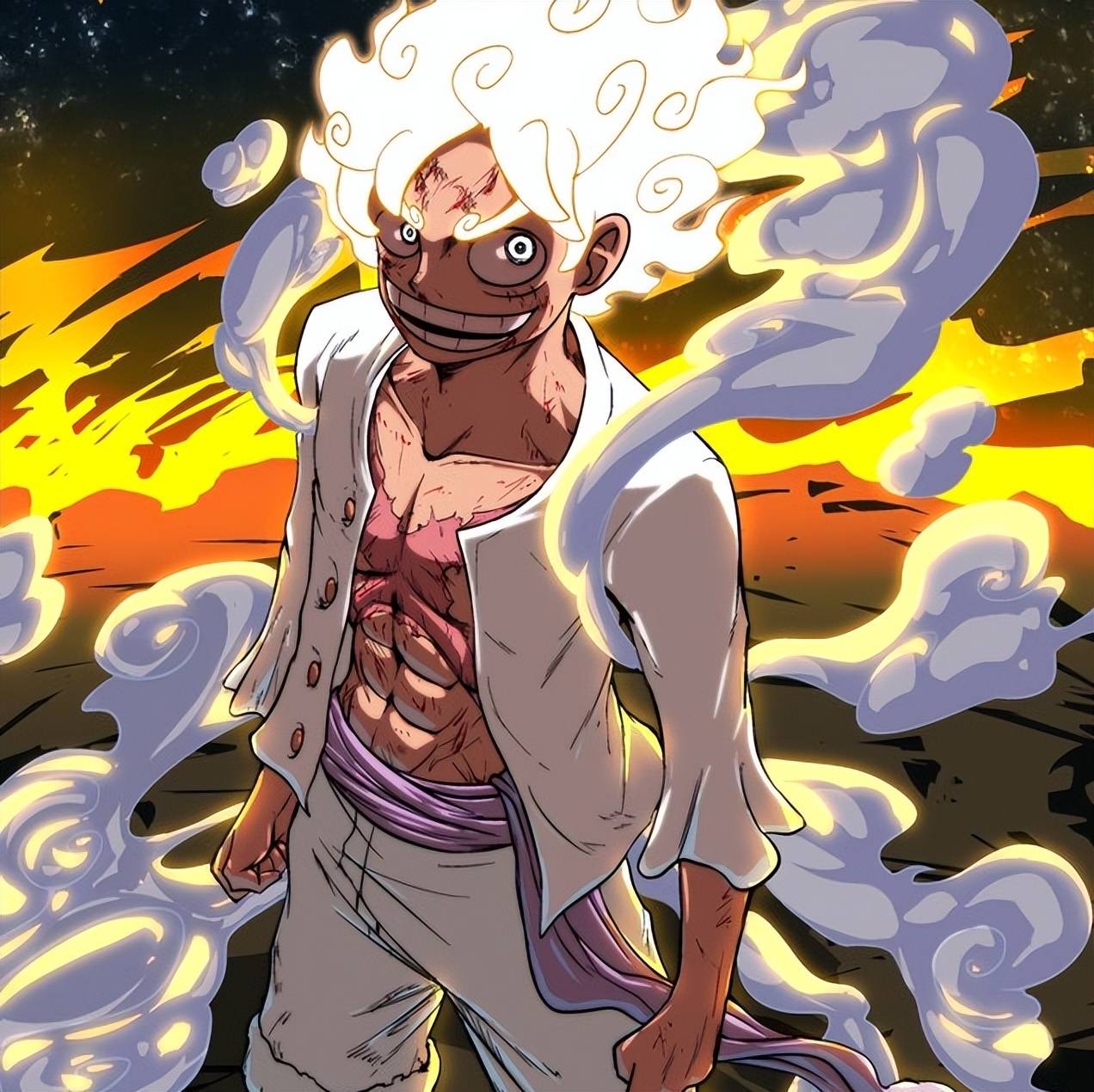 海贼王官方情报:实锤了,路飞才是双果实能力者,黑胡子表示羡慕_尼卡