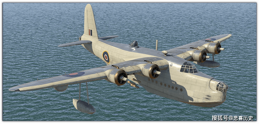 肖特s.25 桑德兰水上飞机巡逻轰炸机