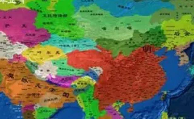 李自成所在的农民队伍一路进攻,先是在公元1644年建国大顺,随后又在同