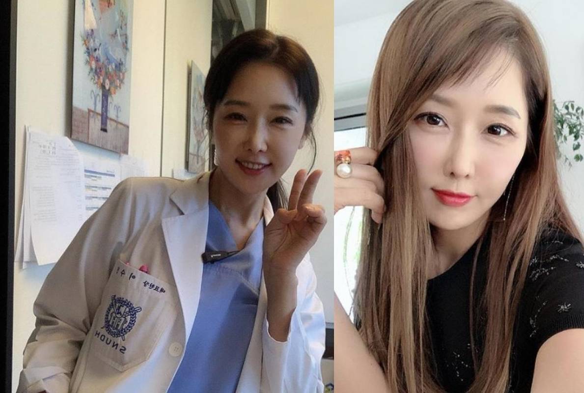 因常年健身,50岁的李秀珍和18岁女儿同框被网友问:哪个是妈?