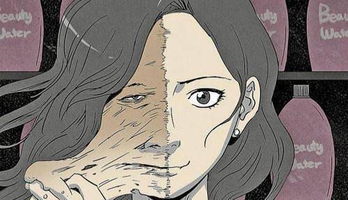 《整容液》这篇漫画,除了揭露人性的丑恶之外,让人