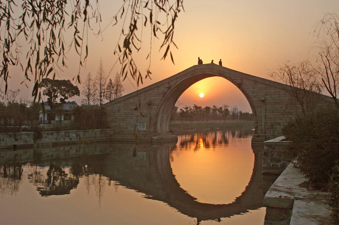 苏州吴江三里桥图片