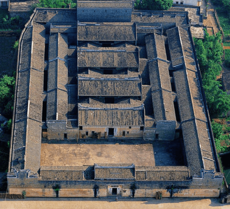 古代五进五出的宅子图图片