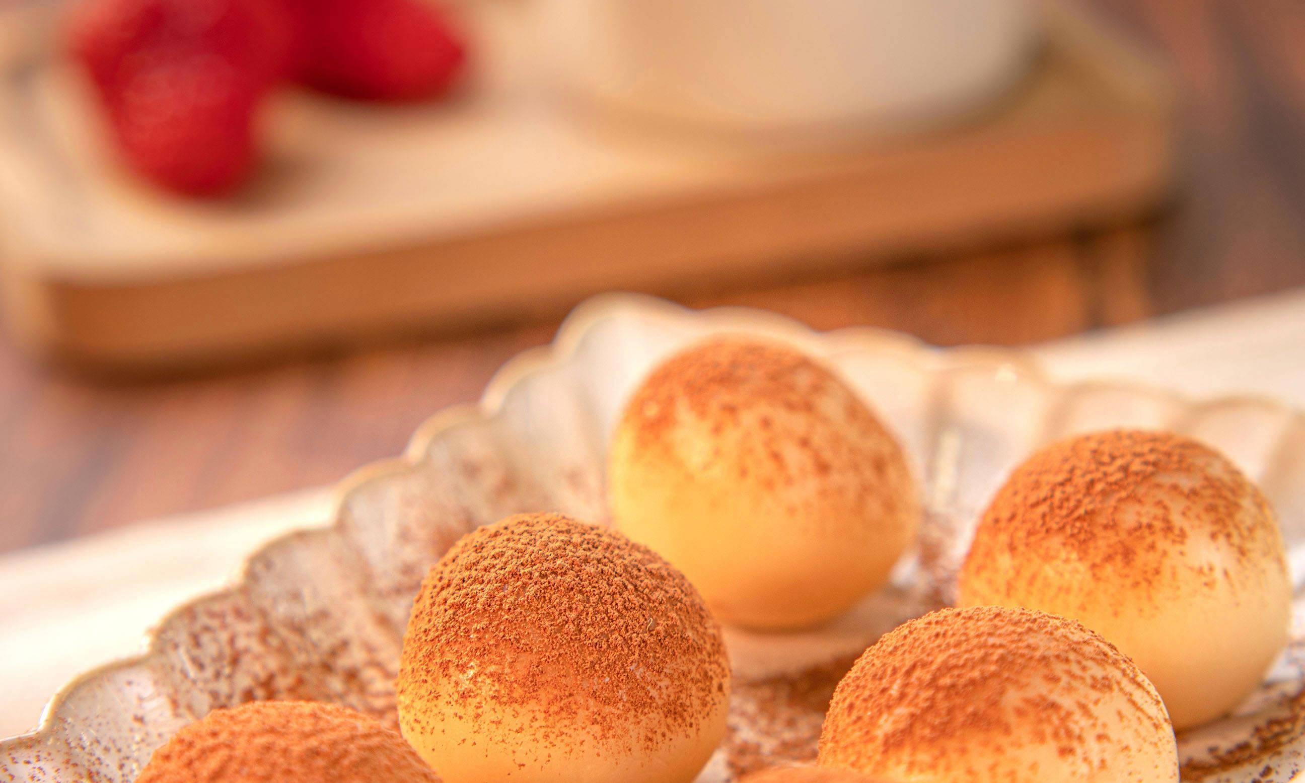 【q弹旺仔牛奶球】的做法 配方,奶香醇郁,软嫩q弹,味道香甜_步骤_面团