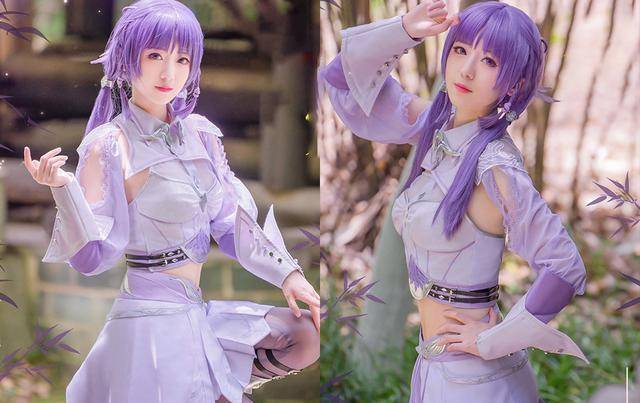 颜值超高的cos,宁荣荣大长腿,白沉香小蛮腰神还原_身材_姐姐_小舞