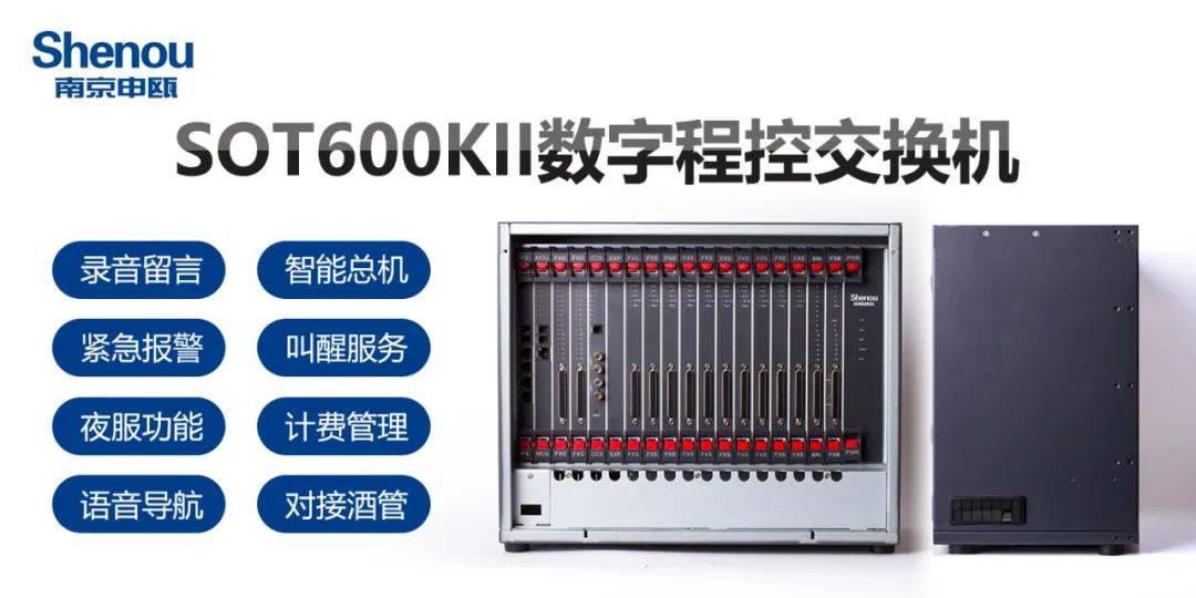 南京申瓯—SOT600KII IPPBX 酒店电话系统应用方案