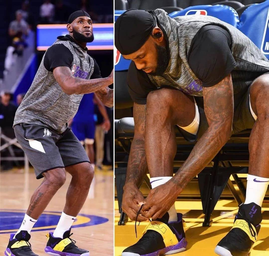 詹姆斯的支线球鞋使节12代另一双是nike lebron ambassador 12nike