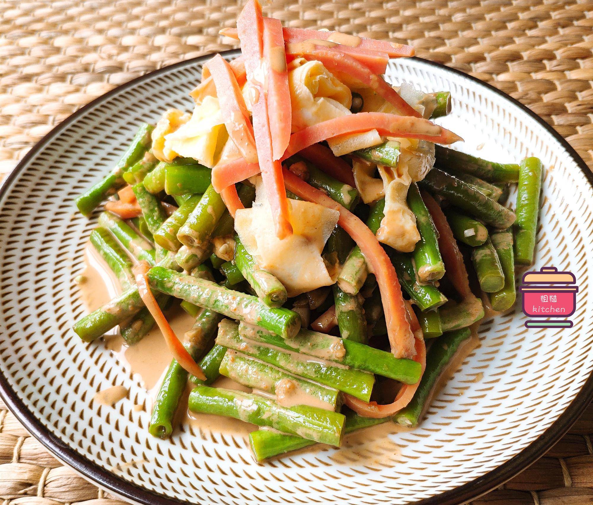 原创芝麻酱黏腻不好吃是你少做了这1步大暑用芝麻酱拌出爽口菜