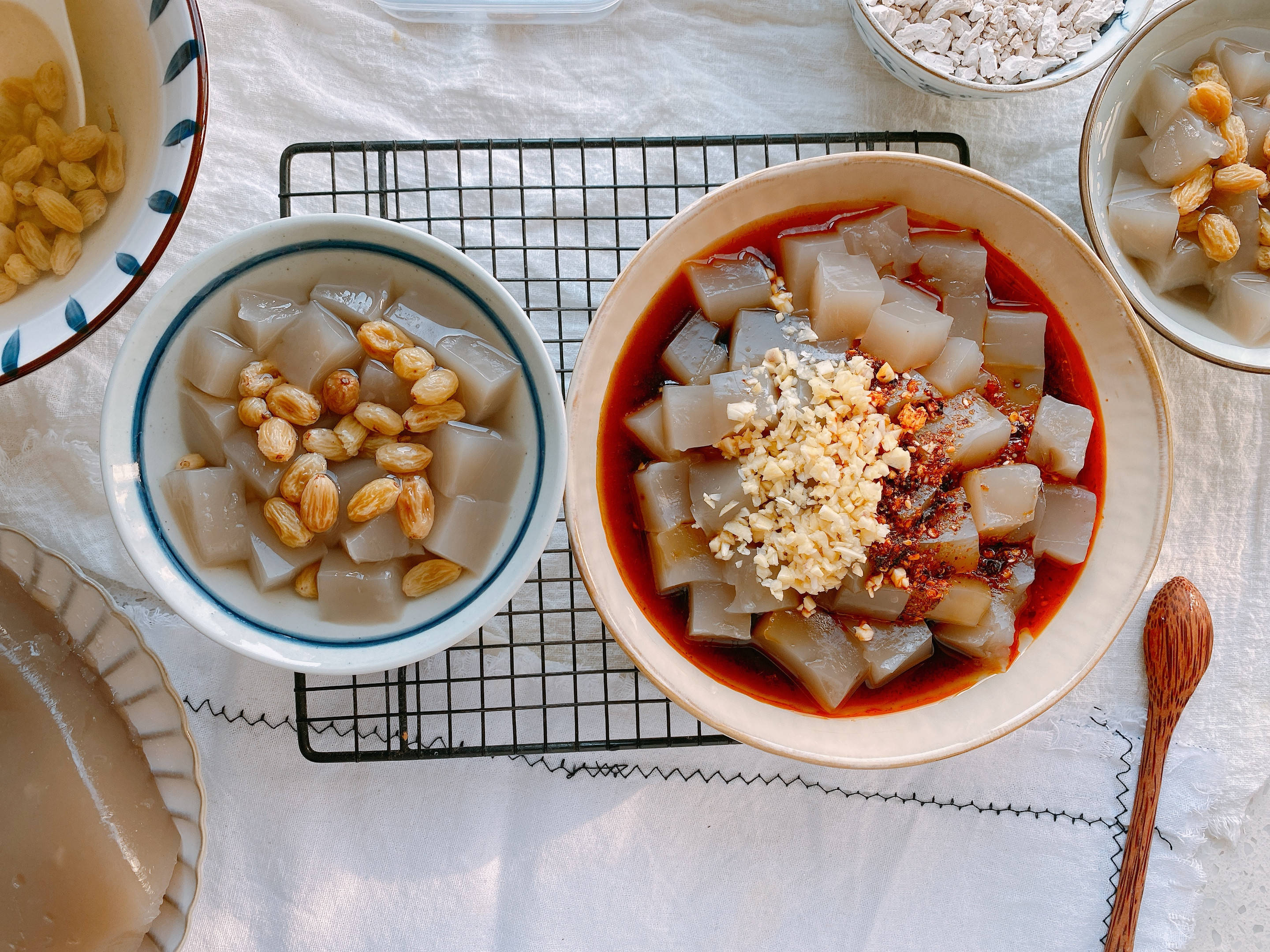 伏天必备的红薯凉粉,甜咸都可q弹劲道,清热润燥解暑,安稳度伏_时候_口