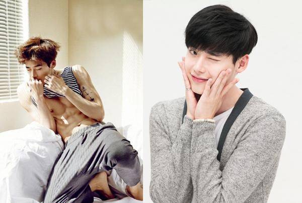 原创花美男李钟硕肌肉身材帅气逼人健身的人魅力十足