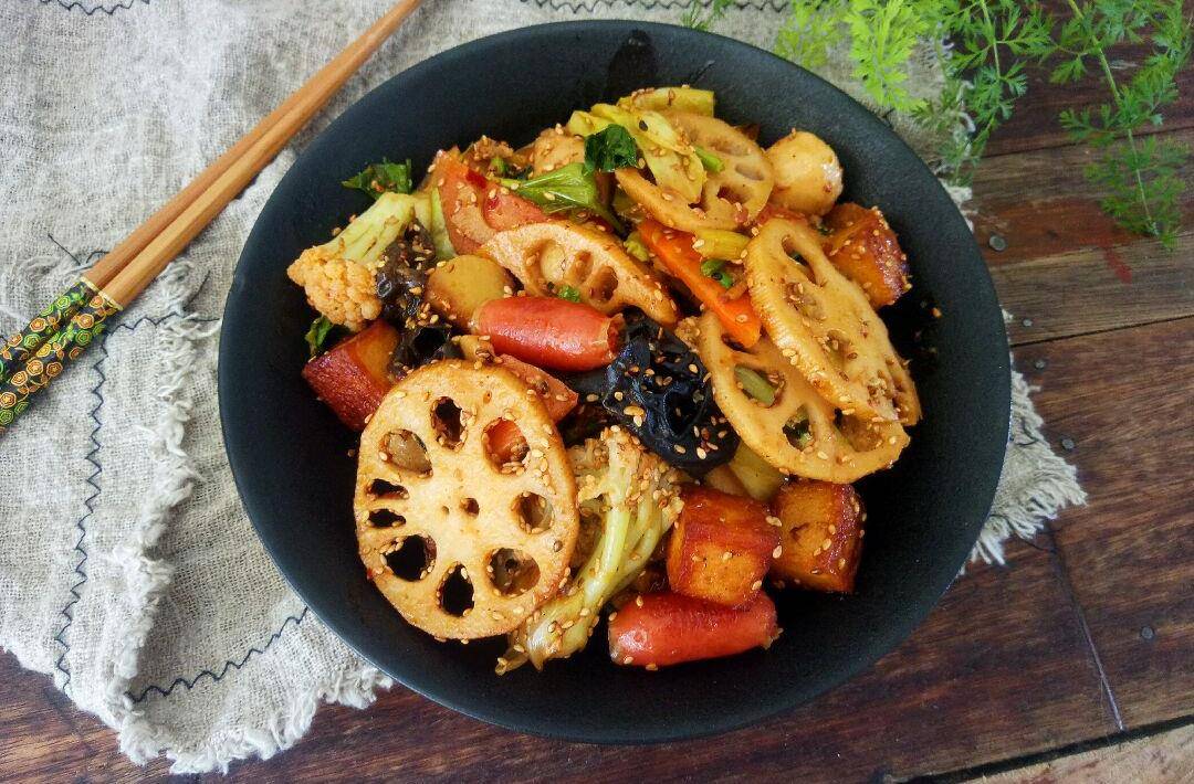 外卖30元1份的麻辣香锅,真不如自己做,零基础教程成本10元_备用_食材