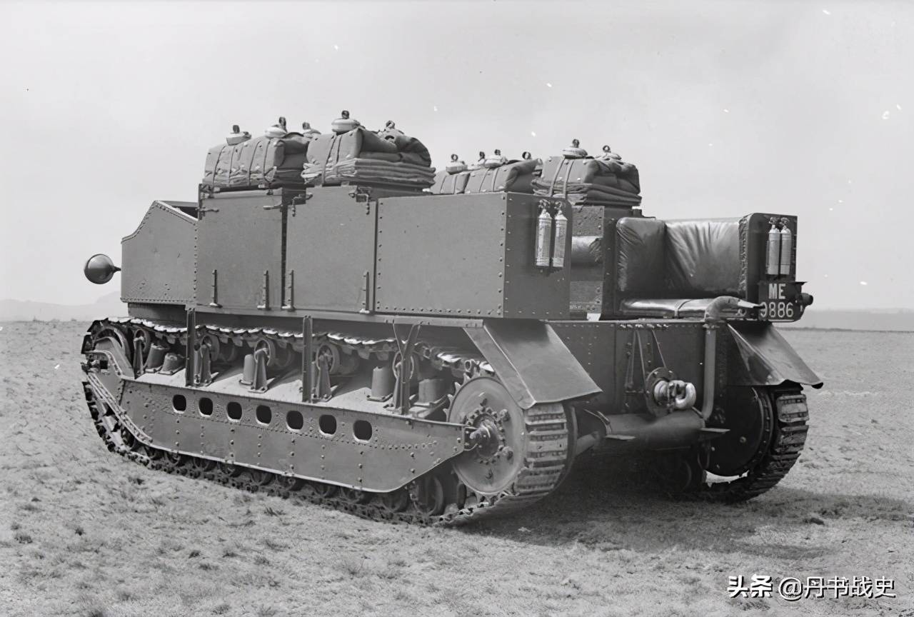 英国维克斯"龙"式中型火炮牵引车,炮兵的福音,早期专业拖车_底盘_车辆