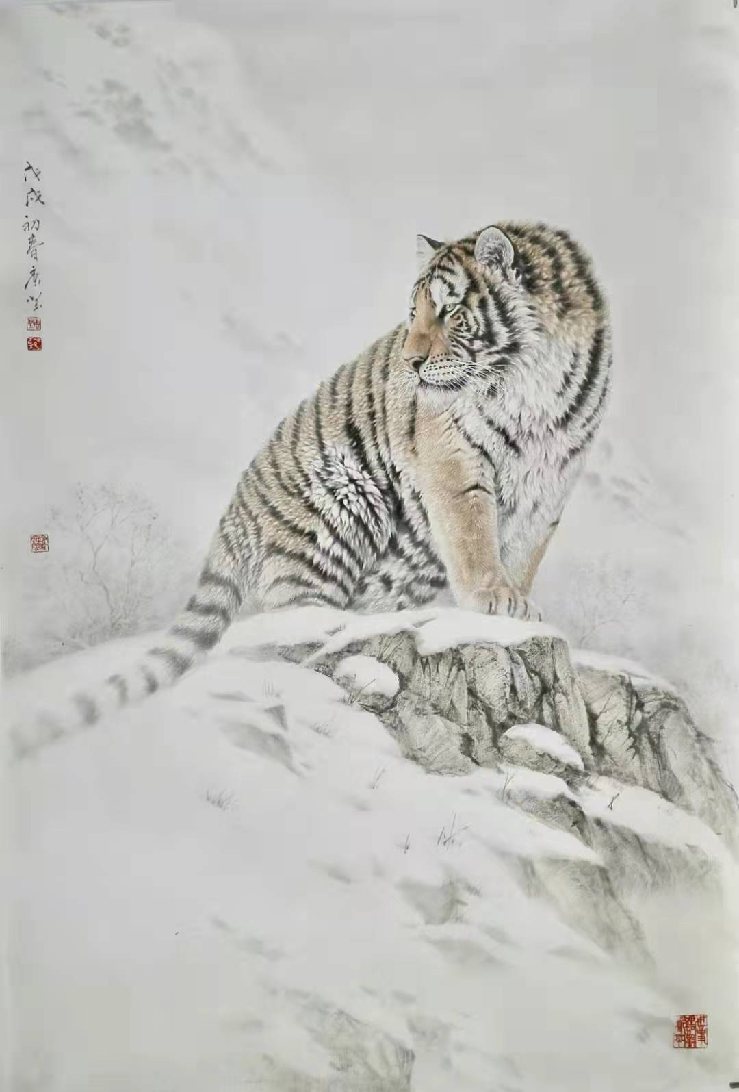 实力派画家唐坚_中国_工艺美术_作品