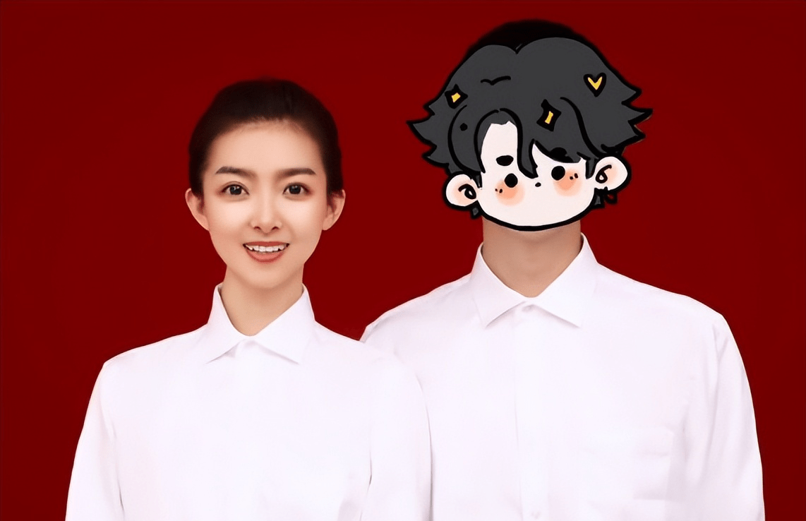 原创央视主持人王京京官宣结婚婚纱照曝光五官太清纯老公身份成谜