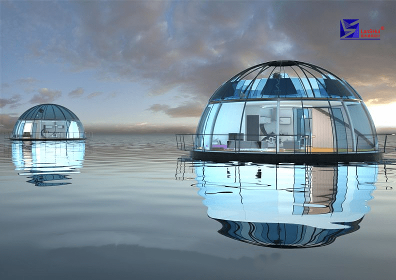 漂浮民宿配置齐全入住舒适打造水上娱乐中心获全新体验