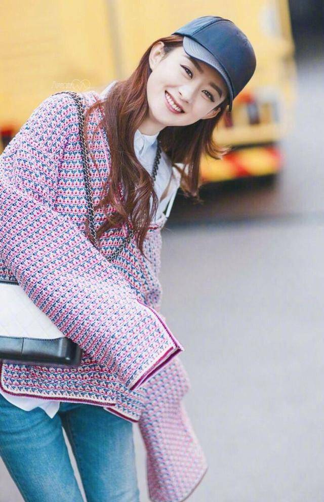 女星治愈系的笑赵丽颖可爱唐艺昕清澈而她甜到心里了