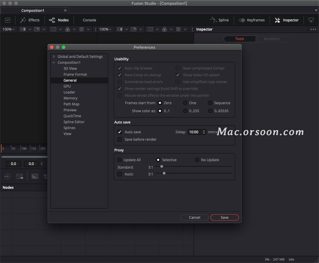 好用的后期影视特效合成软件推荐Blackmagic Fusion Studio18