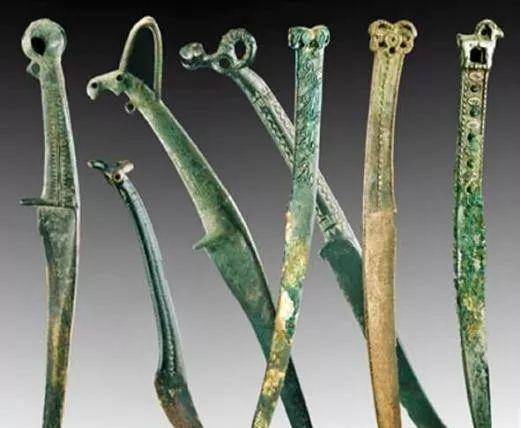 蒙古_弯刀_黄金