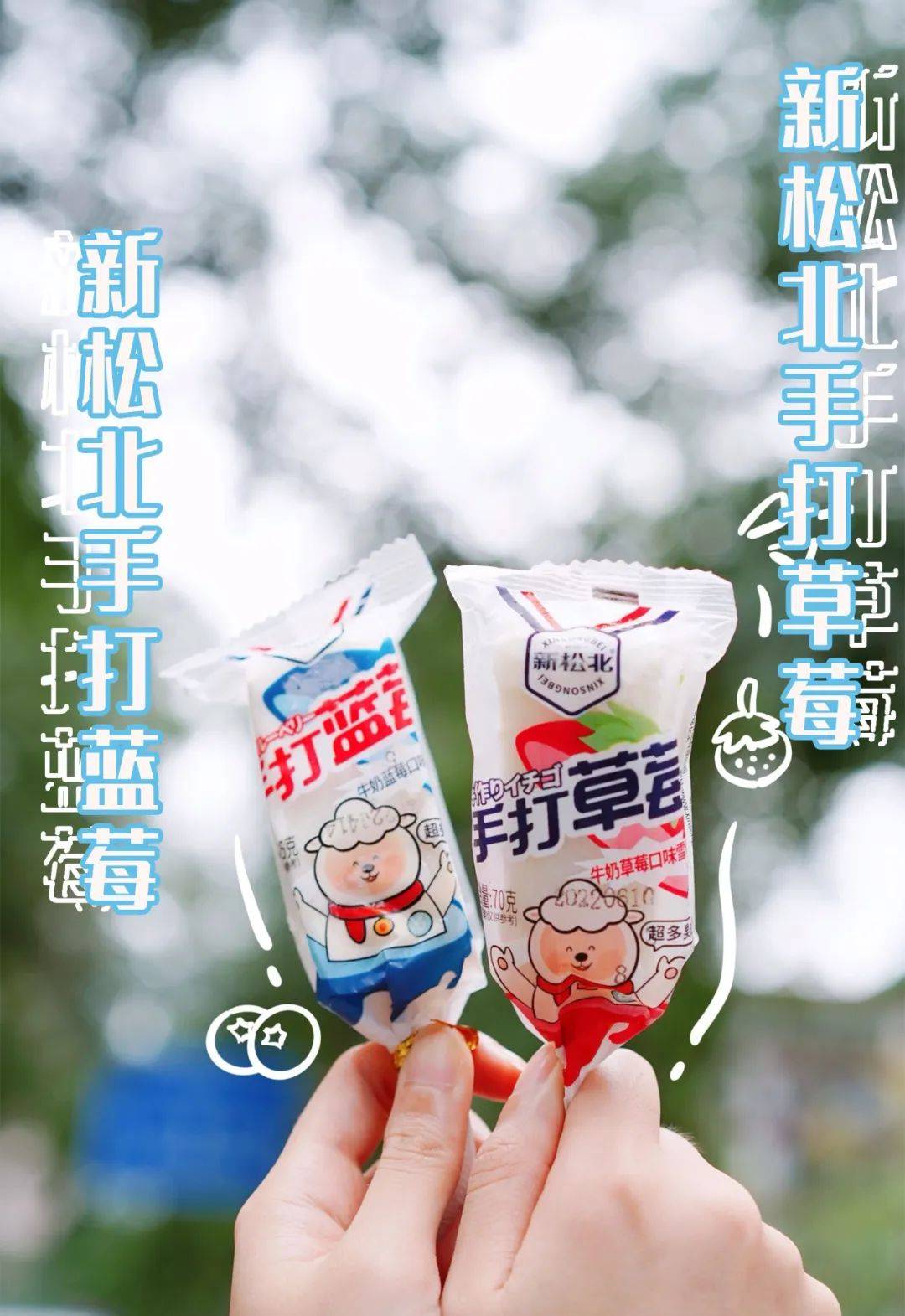 新松北以前没吃过,好奇买来试试.