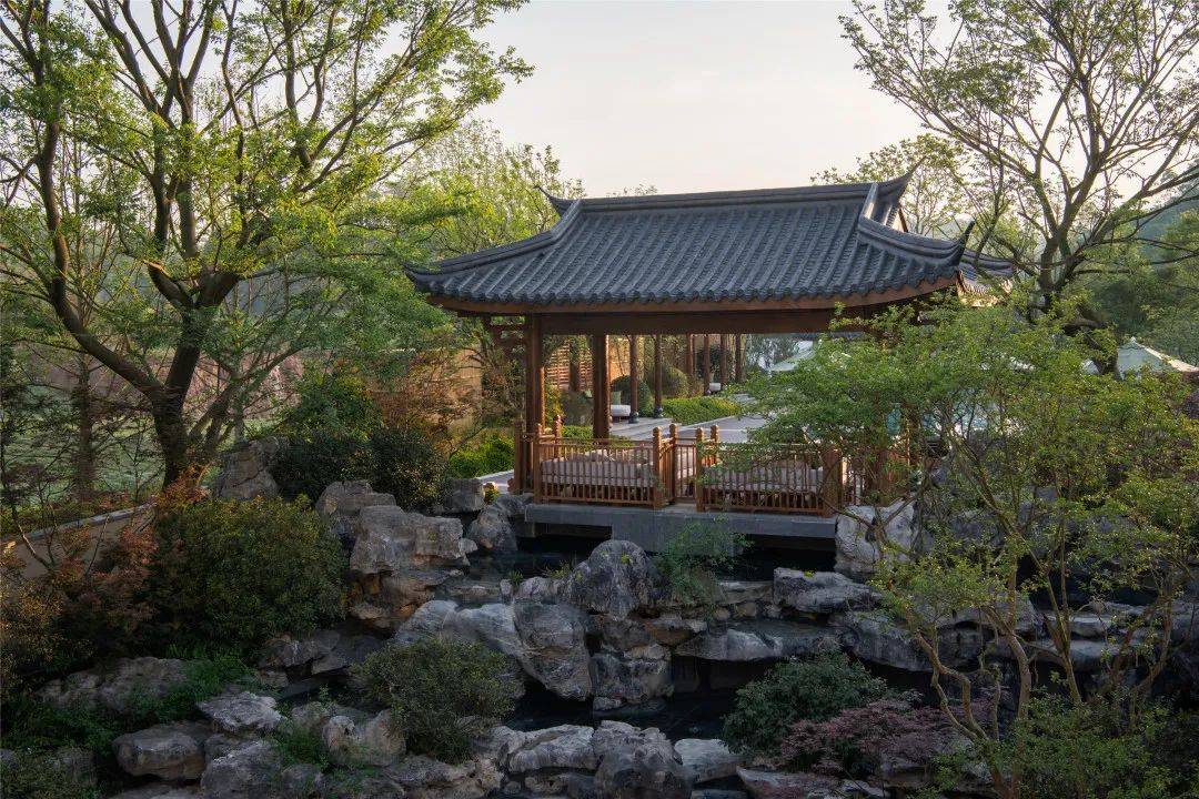 华流才是顶流,至美新中式园林景观!_华苑_传统_万科