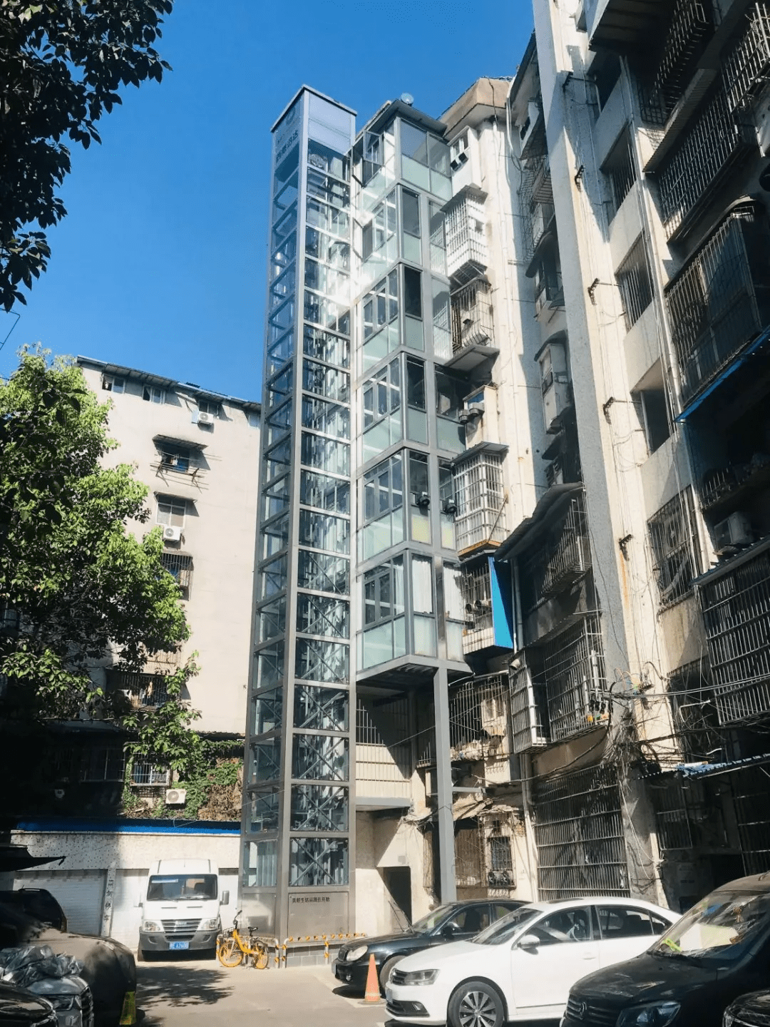 旧楼加装丨西继迅达电梯承接宜昌市荣昌小区_业主_项目_居民