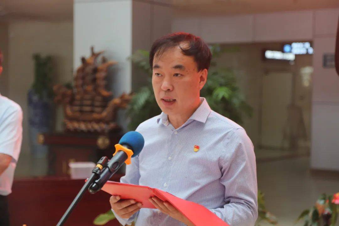 清丰县政府副县长王洪勋出席启动仪式并做了重要讲话,县纪委监委一级