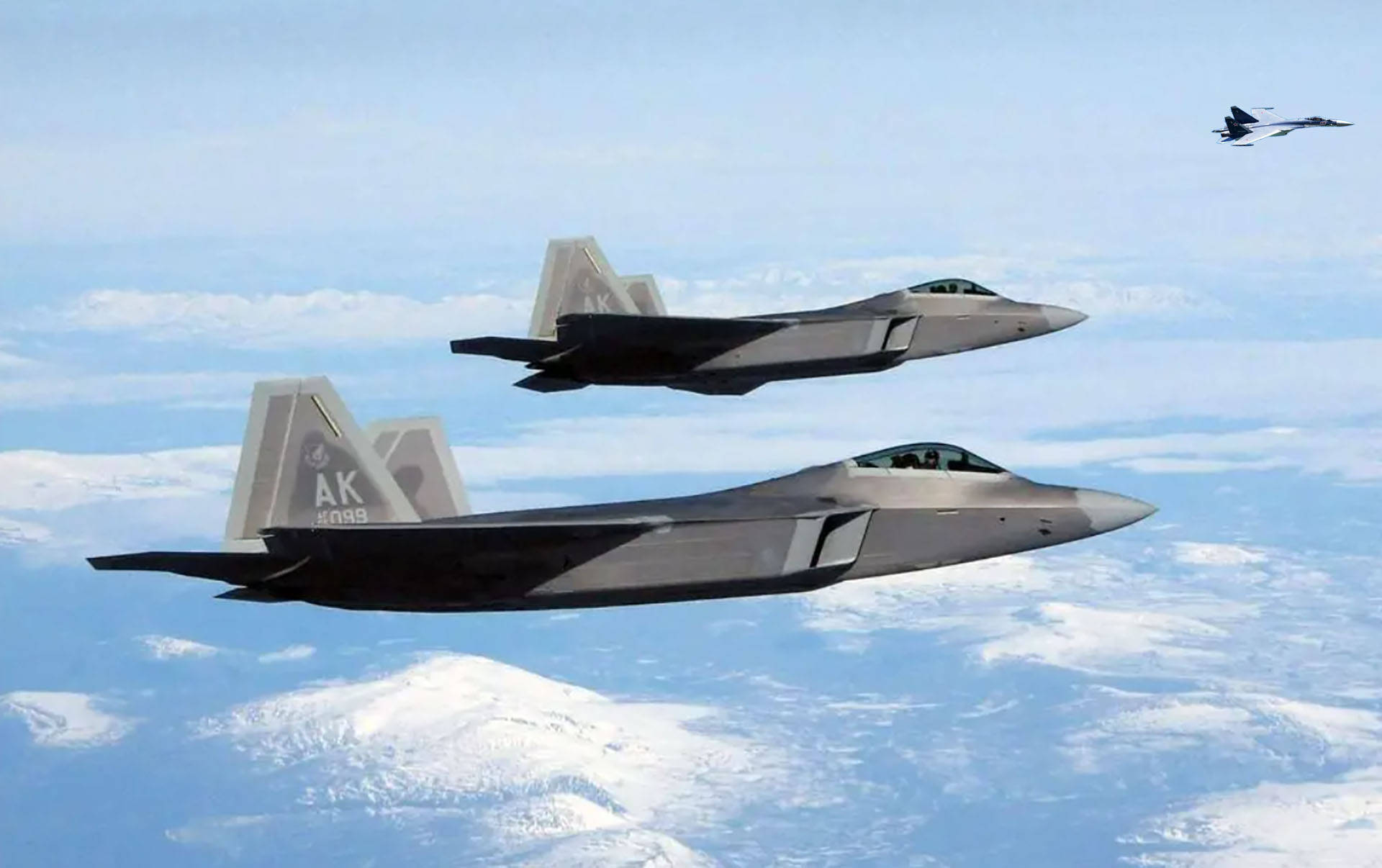 f22进驻波兰,曾在叙利亚与苏35过招,拿手活是中近距离伴飞喊话_俄罗斯