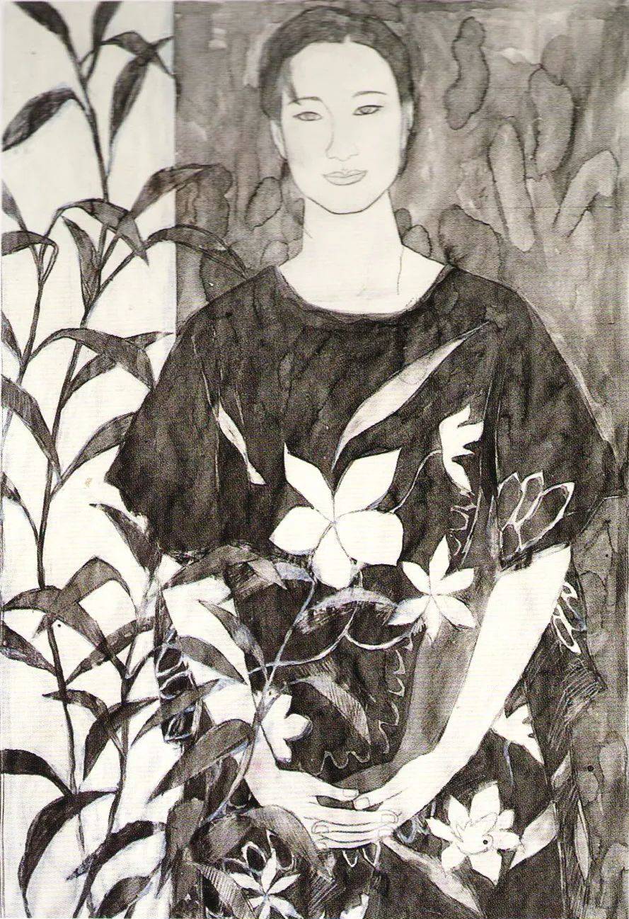 胡明哲岩彩人物画技法连载一