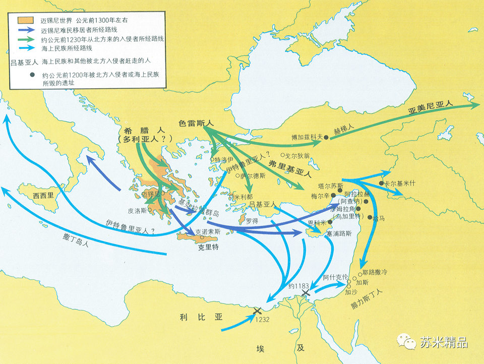 迈锡尼地图位置图片