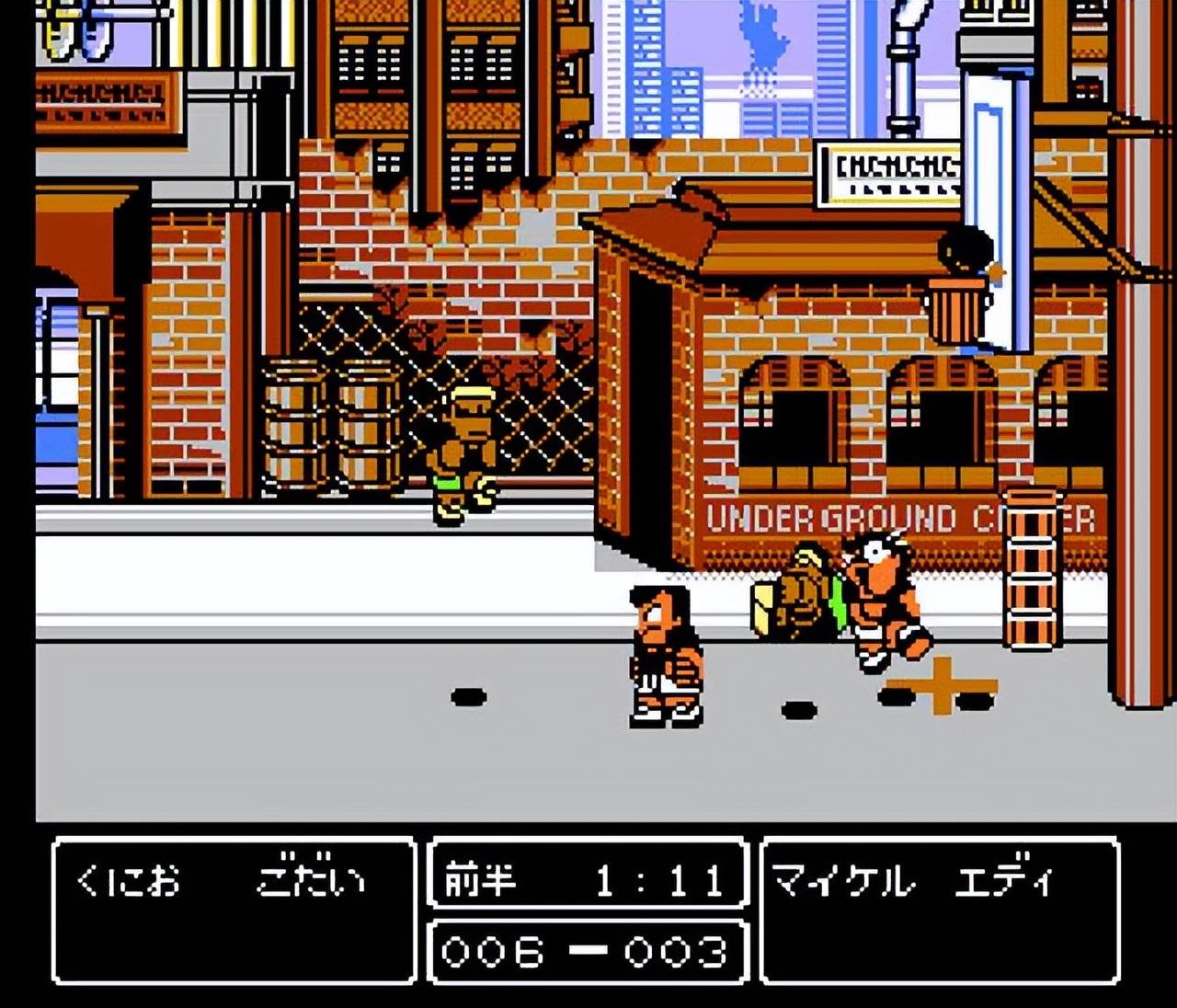 fc经典的热血系列的剧情时间线,你玩懂了吗?_冷峰_国夫_游戏