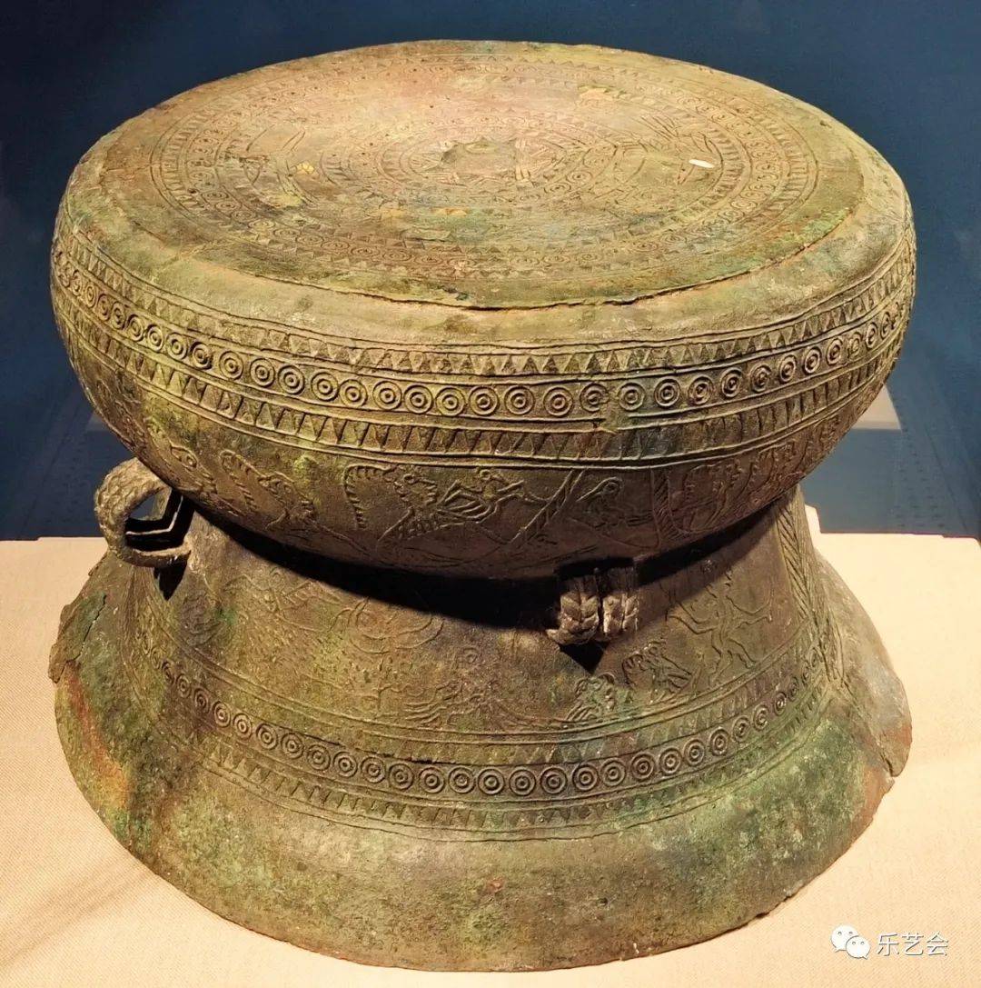 滇式铜鼓:花脚大仙分享《谜踪之国——云南古滇国青铜文化展》之七
