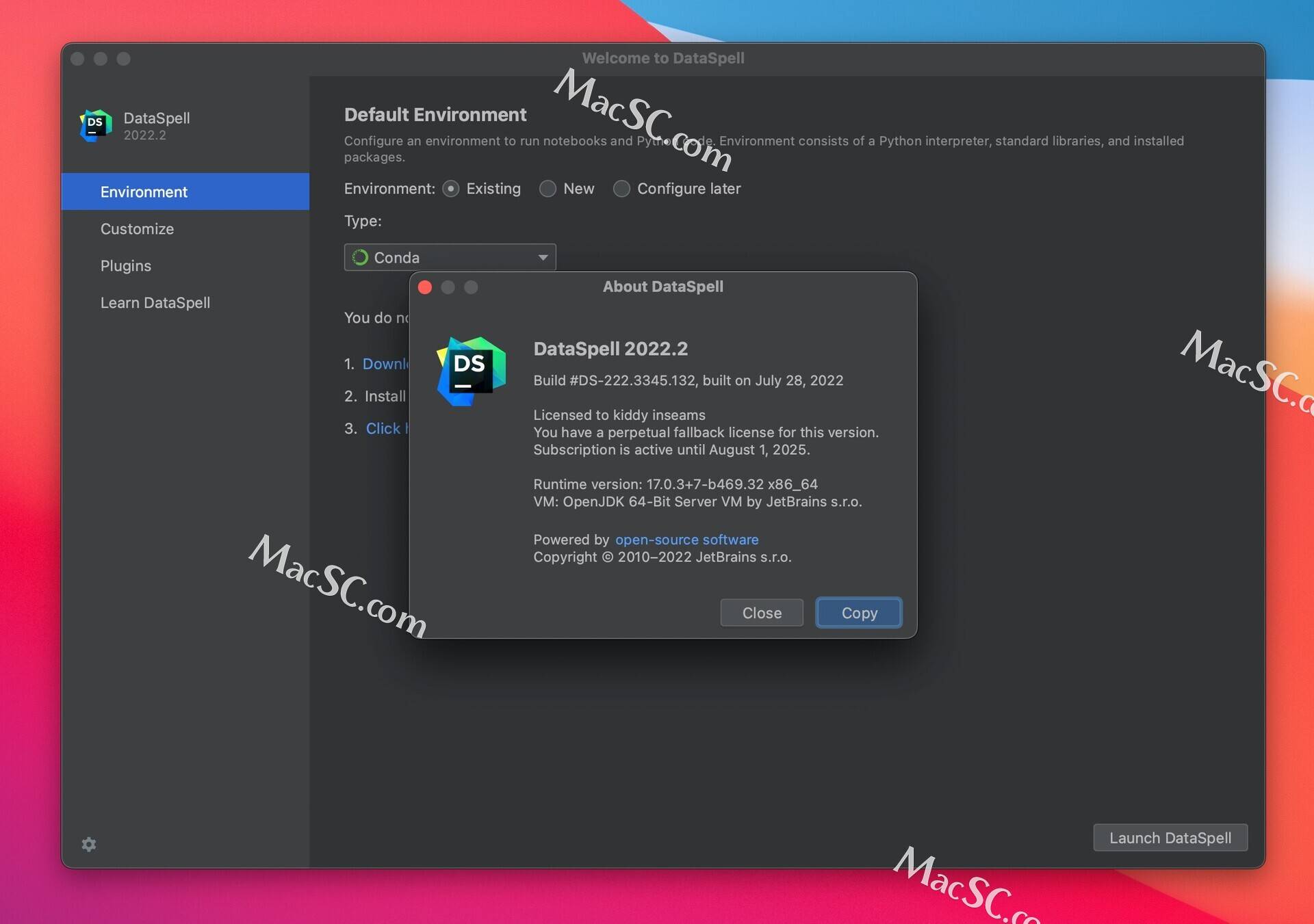download the last version for mac JetBrains DataSpell 2023.1.3