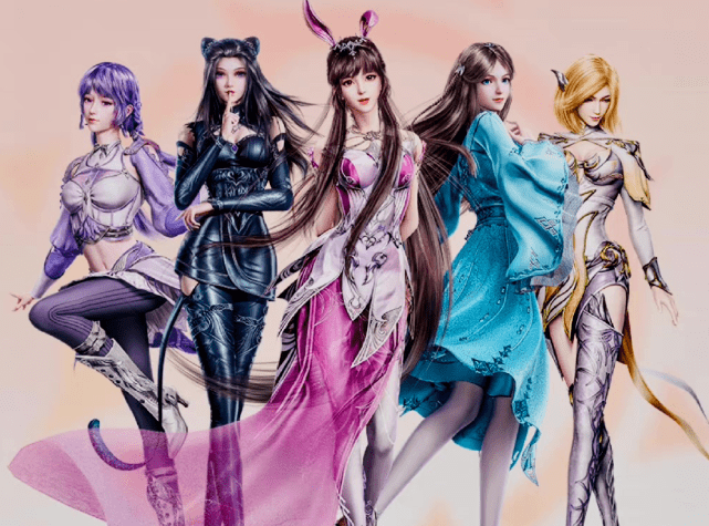 斗罗大陆:五大女团公开,史莱克三美颜值最高,却还是输给了武魂殿三大